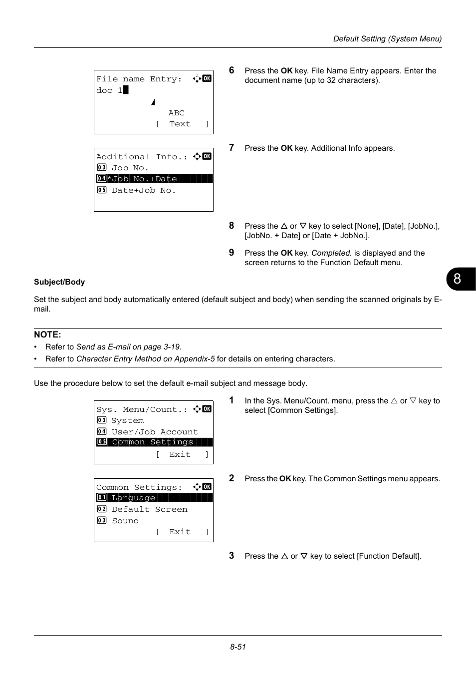 TA Triumph-Adler DC 6140L User Manual | Page 247 / 446