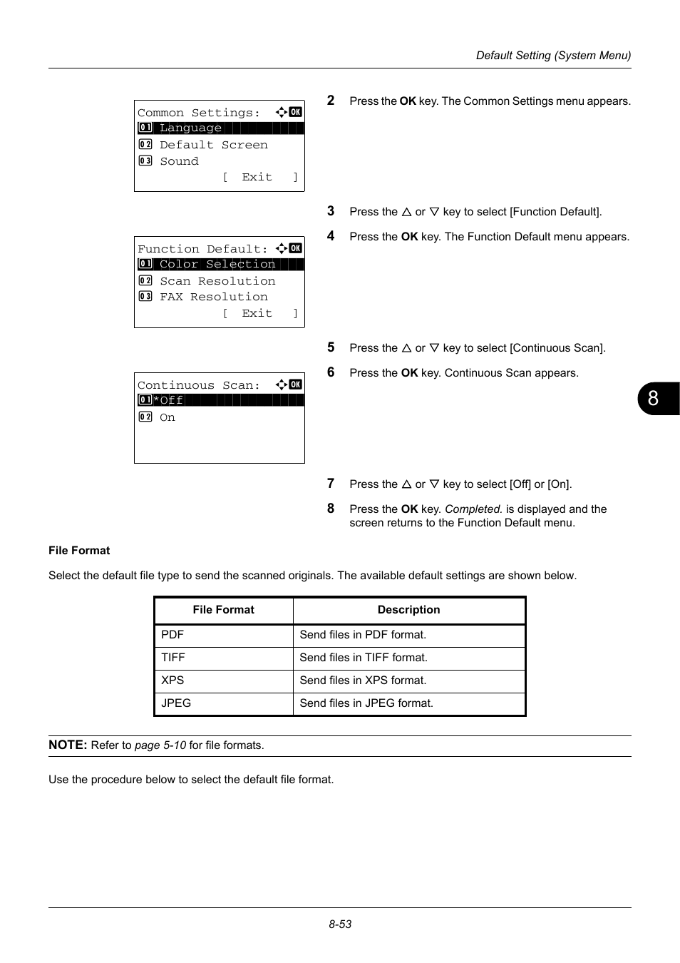 TA Triumph-Adler DC 6140L User Manual | Page 249 / 446