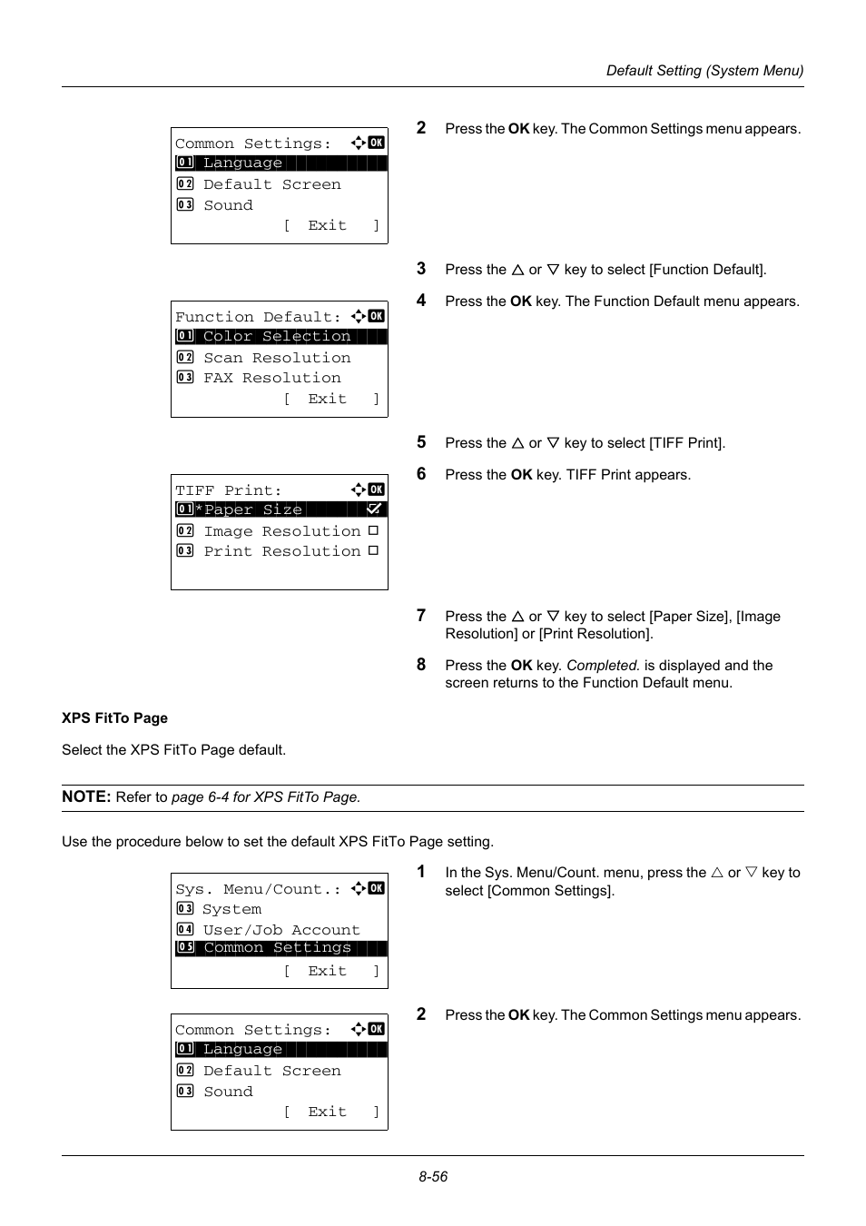 TA Triumph-Adler DC 6140L User Manual | Page 252 / 446