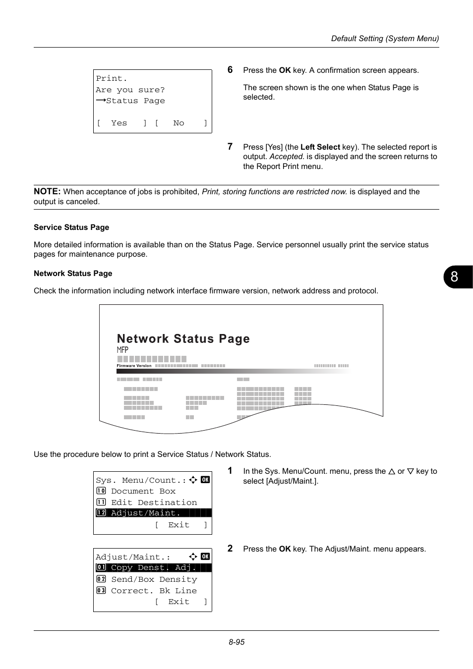 TA Triumph-Adler DC 6140L User Manual | Page 291 / 446