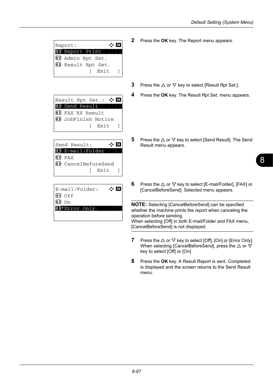 TA Triumph-Adler DC 6140L User Manual | Page 293 / 446