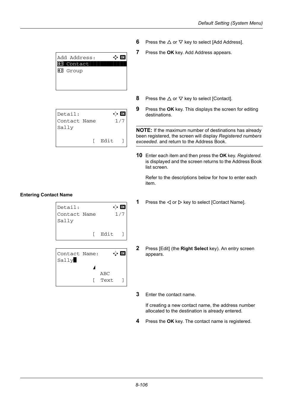 TA Triumph-Adler DC 6140L User Manual | Page 302 / 446