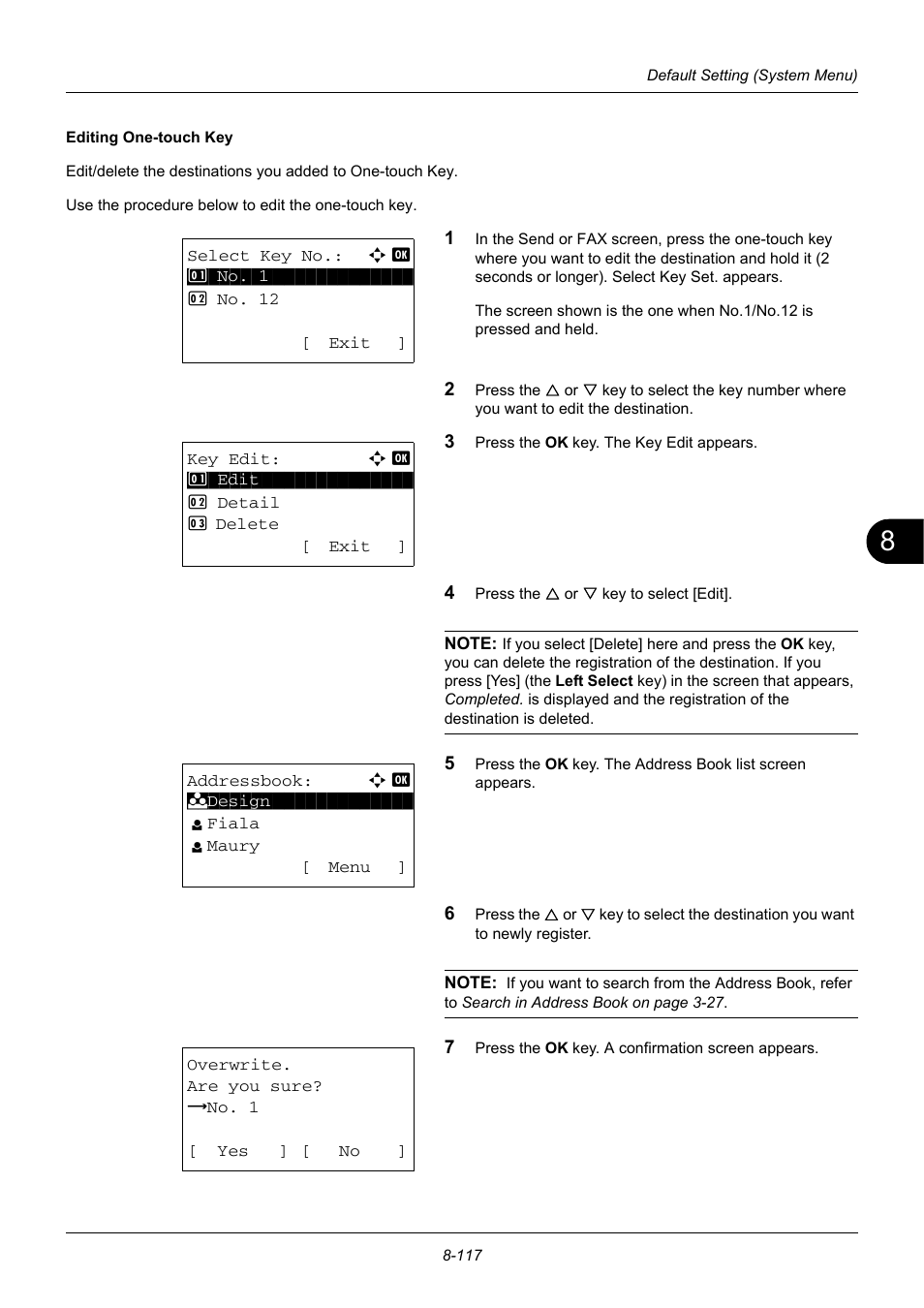 TA Triumph-Adler DC 6140L User Manual | Page 313 / 446