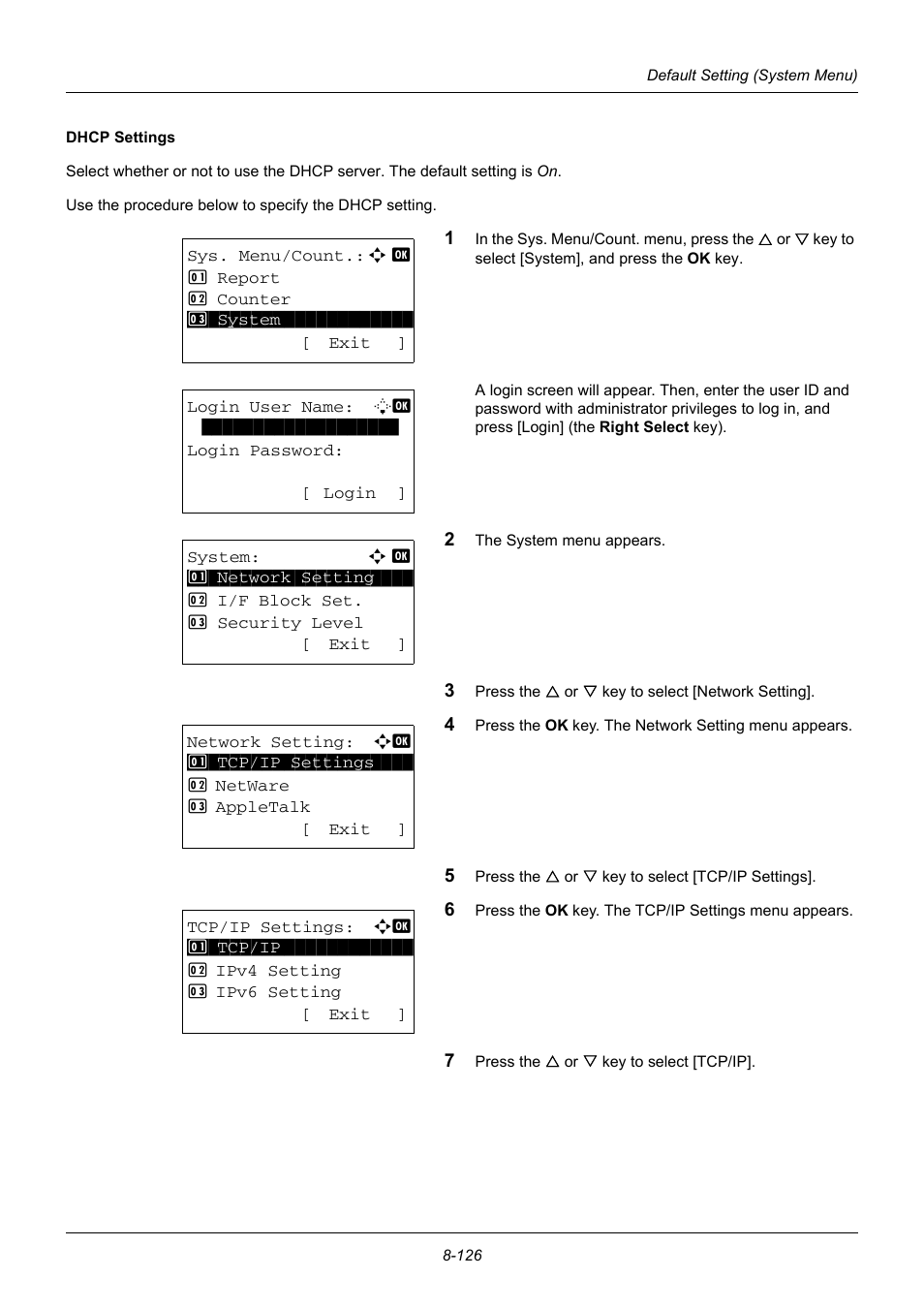 TA Triumph-Adler DC 6140L User Manual | Page 322 / 446