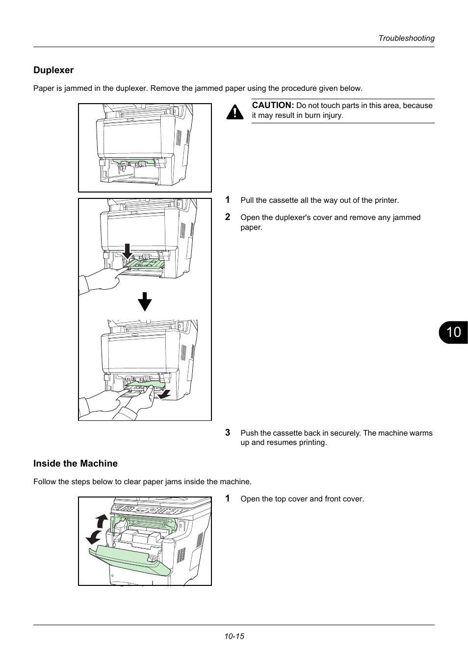 Duplexer, Inside the machine | TA Triumph-Adler DC 6140L User Manual | Page 371 / 446