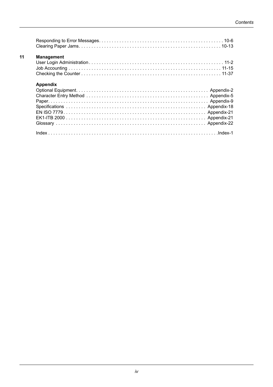 TA Triumph-Adler DC 6140L User Manual | Page 7 / 446