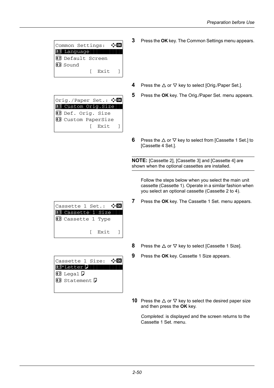 TA Triumph-Adler DC 6140L User Manual | Page 84 / 446