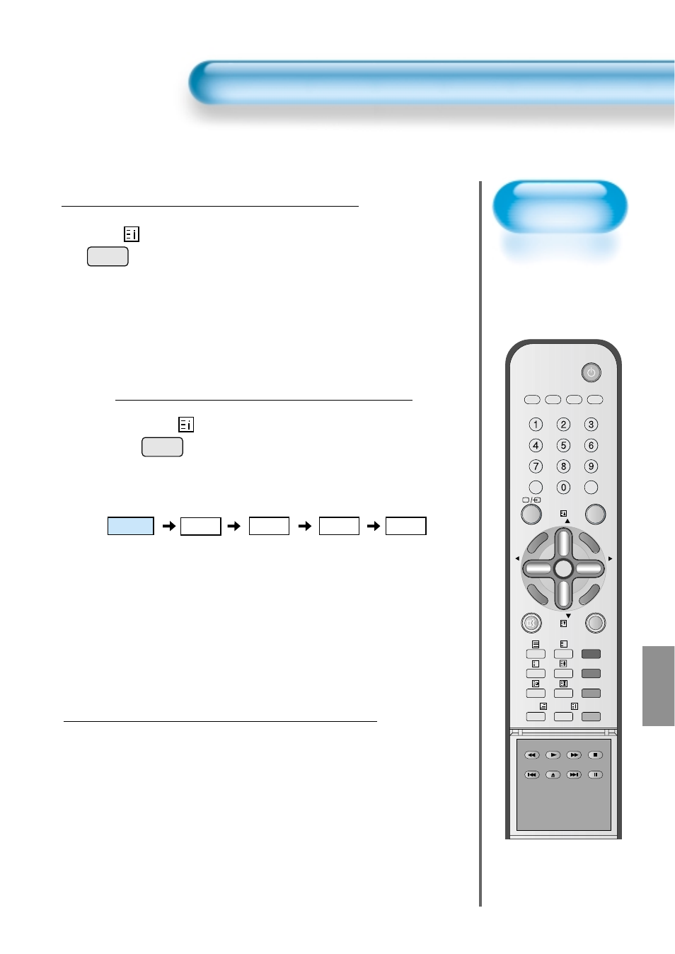 Select “sound mode, Menu will disappear, Every press of the button changes modes | Adjusting auto sound mode | Daewoo DT-4280 NH User Manual | Page 52 / 72