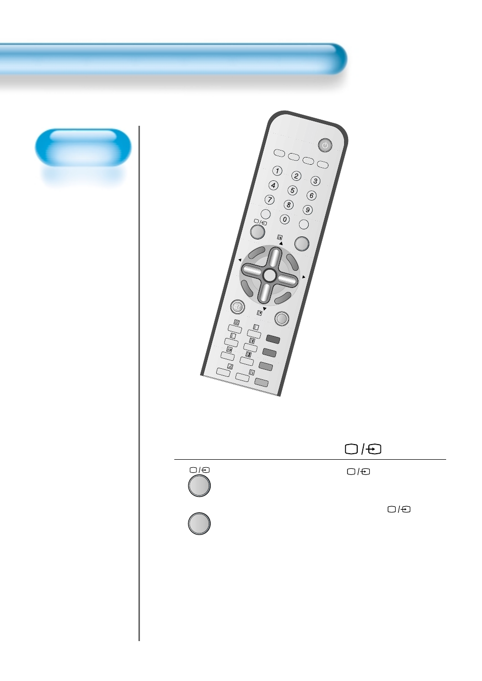 Selecting input signal, Press the “multimedia” or “ ” button, Input signal | Daewoo DT-4280 NH User Manual | Page 55 / 72