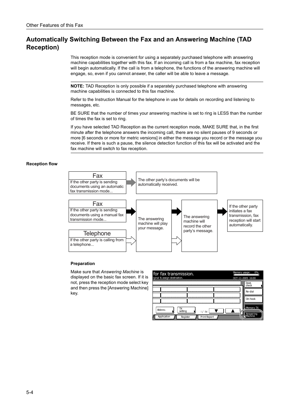 Telephone | TA Triumph-Adler DCC 2520 User Manual | Page 106 / 242