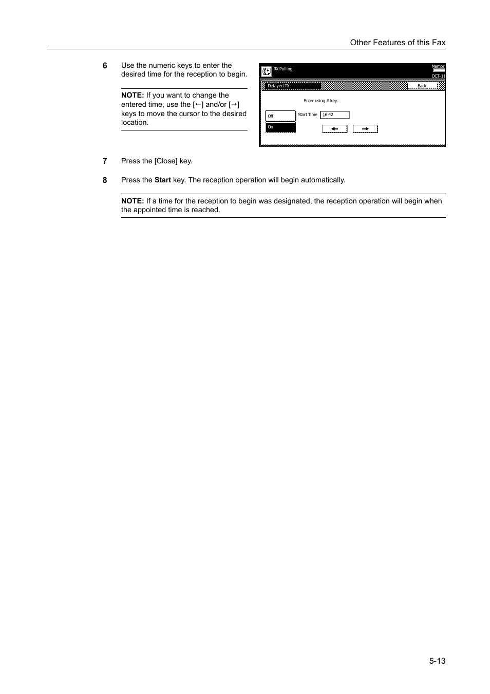 Other features of this fax 5-13 6 | TA Triumph-Adler DCC 2520 User Manual | Page 115 / 242