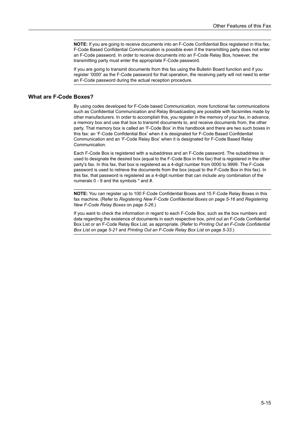 What are f-code boxes, What are f-code boxes? -15 | TA Triumph-Adler DCC 2520 User Manual | Page 117 / 242