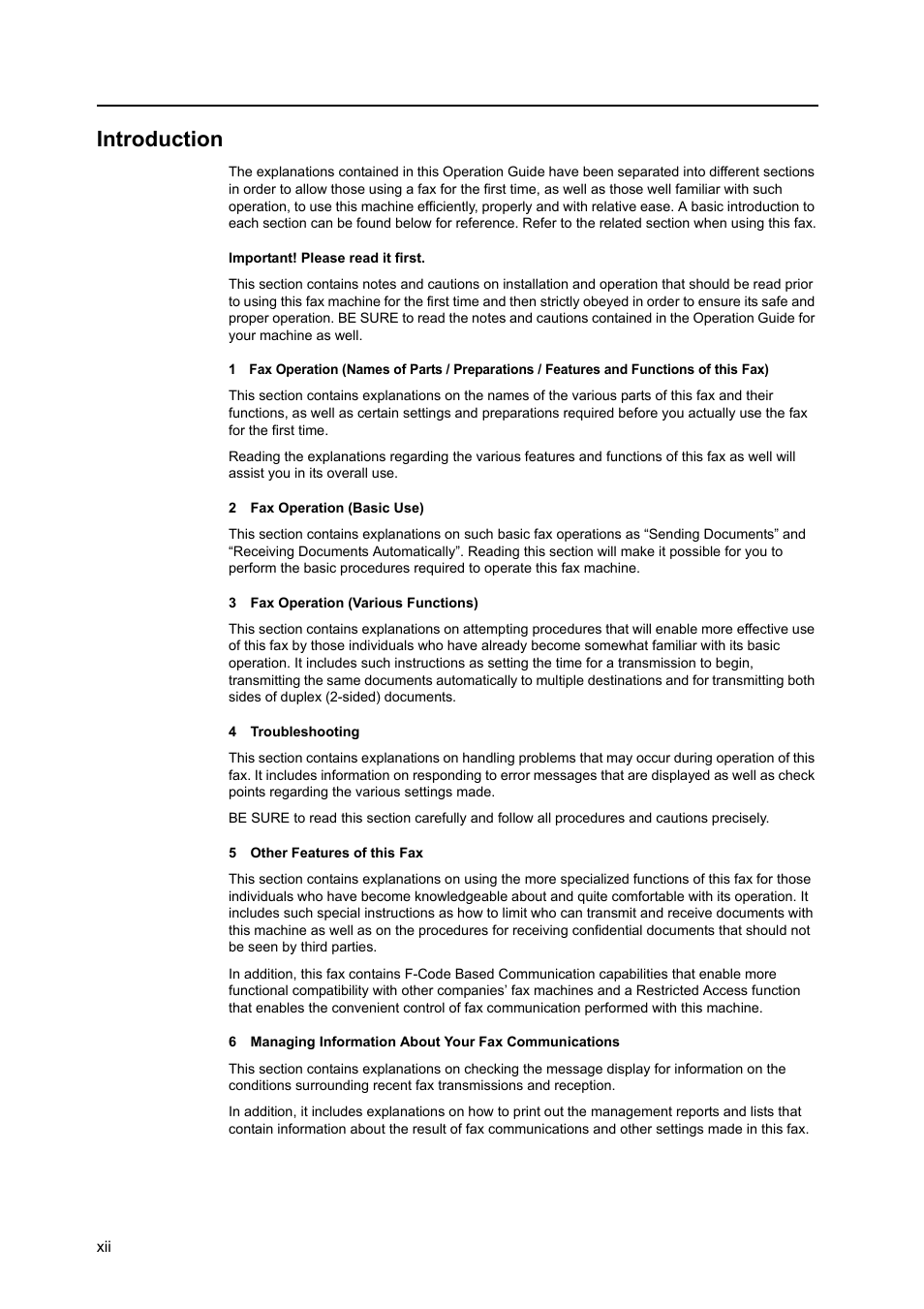 Introduction | TA Triumph-Adler DCC 2520 User Manual | Page 14 / 242
