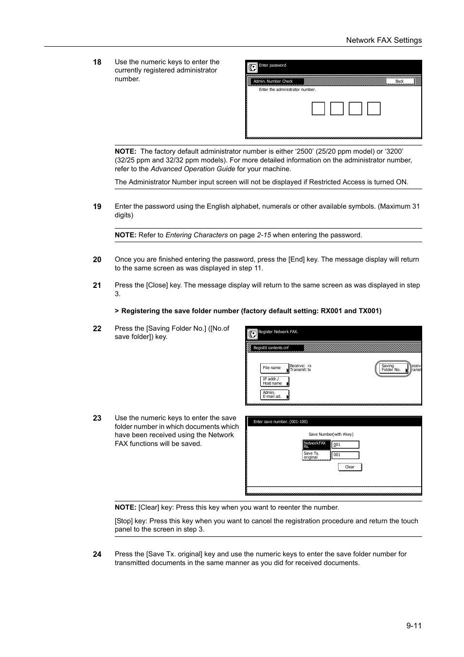 TA Triumph-Adler DCC 2520 User Manual | Page 217 / 242