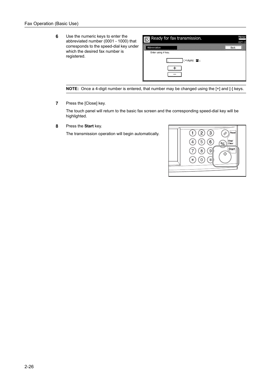 TA Triumph-Adler DCC 2520 User Manual | Page 62 / 242