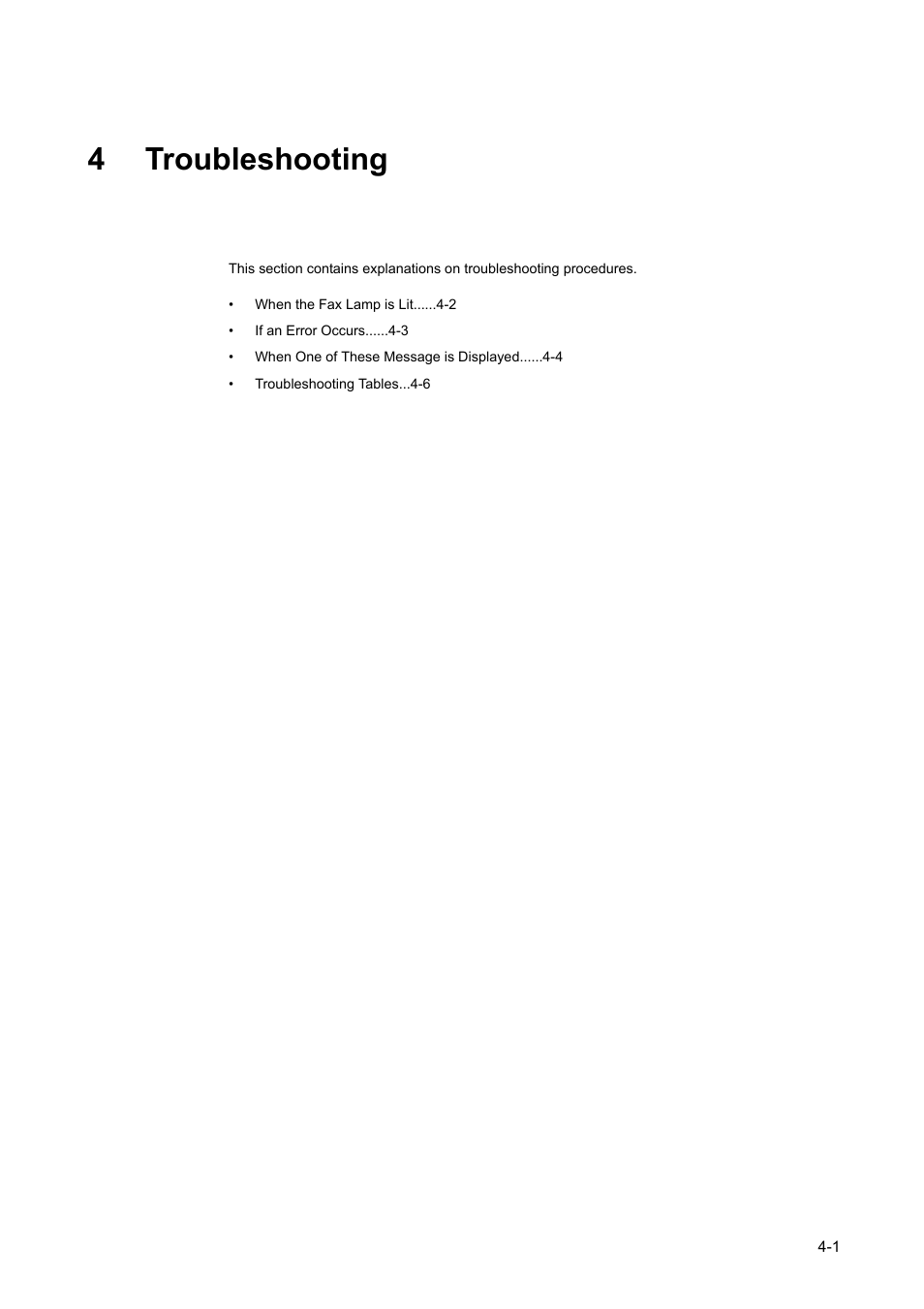 4 troubleshooting, 4troubleshooting | TA Triumph-Adler DCC 2520 User Manual | Page 93 / 242