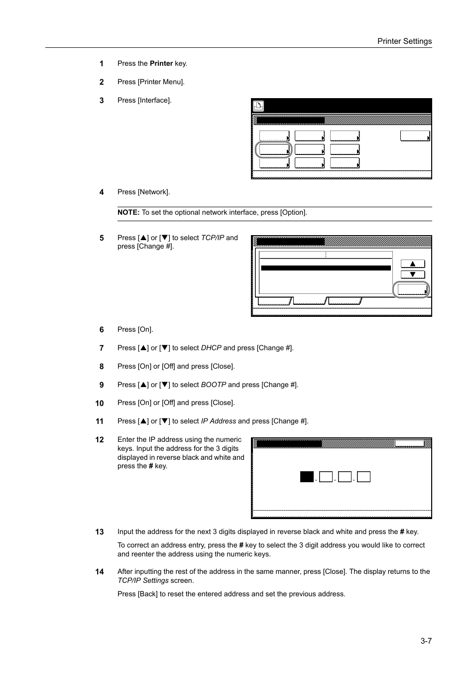 Printer settings 3-7 1 | TA Triumph-Adler DCC 2520 User Manual | Page 101 / 378