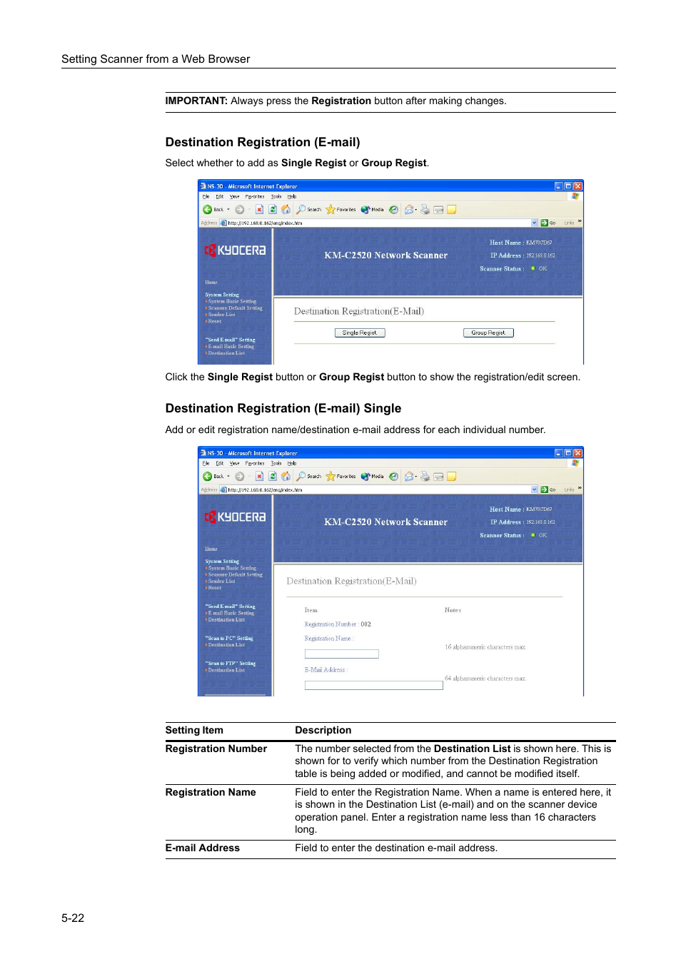 TA Triumph-Adler DCC 2520 User Manual | Page 188 / 378