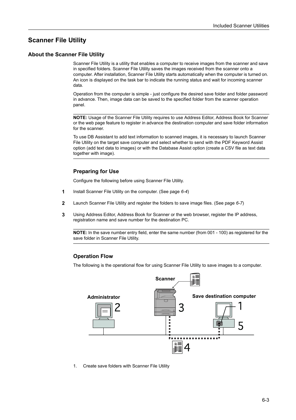 Scanner file utility, About the scanner file utility, Scanner file utility -3 | TA Triumph-Adler DCC 2520 User Manual | Page 195 / 378