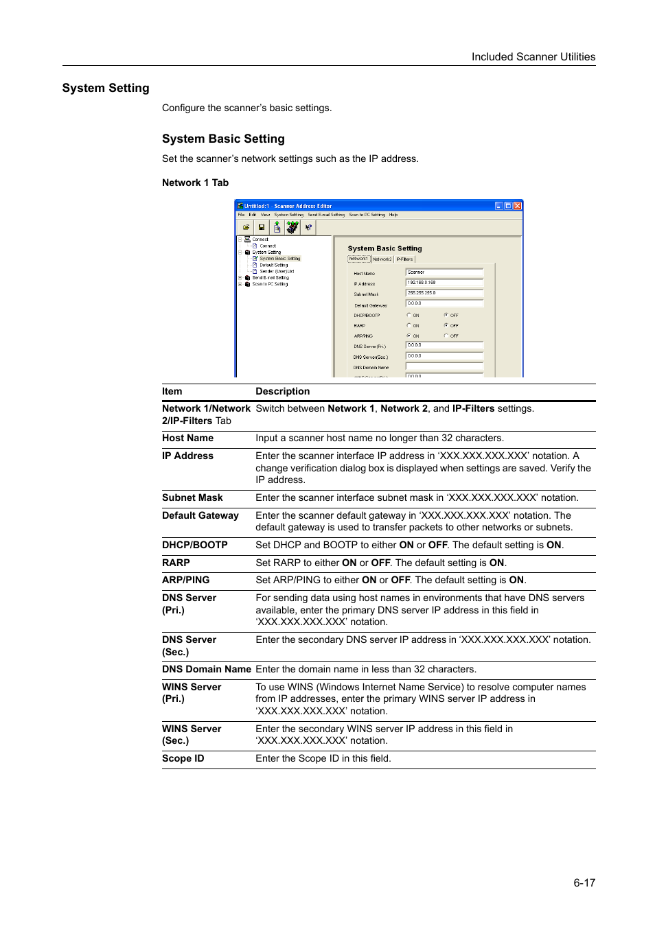 System setting | TA Triumph-Adler DCC 2520 User Manual | Page 209 / 378