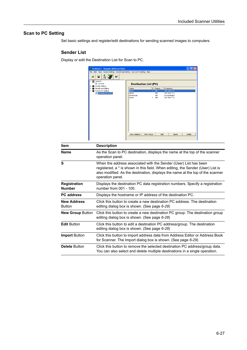 Scan to pc setting | TA Triumph-Adler DCC 2520 User Manual | Page 219 / 378
