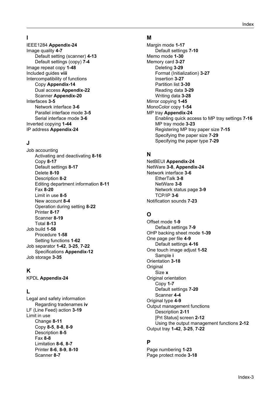 TA Triumph-Adler DCC 2520 User Manual | Page 373 / 378