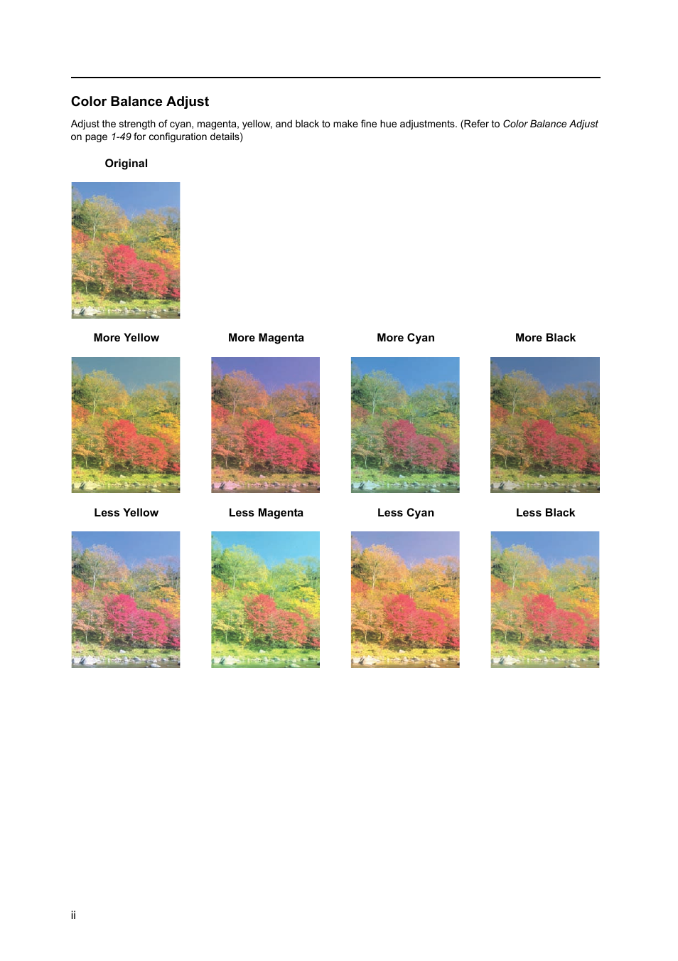 Color balance adjust | TA Triumph-Adler DCC 2520 User Manual | Page 4 / 378