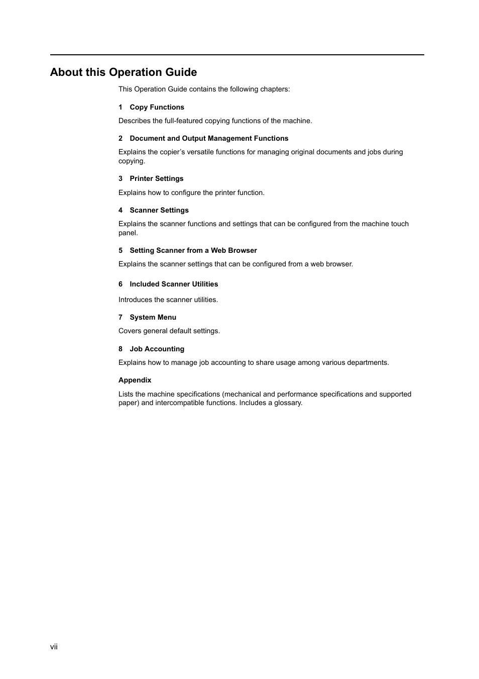 About this operation guide | TA Triumph-Adler DCC 2520 User Manual | Page 9 / 378