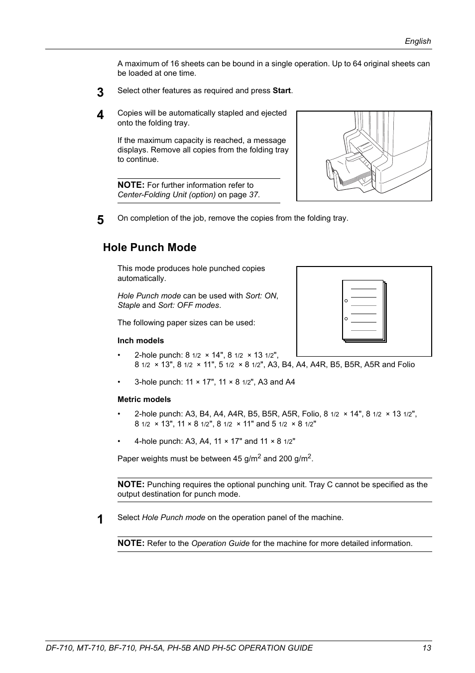 Hole punch mode | TA Triumph-Adler DCC 2520 User Manual | Page 15 / 41