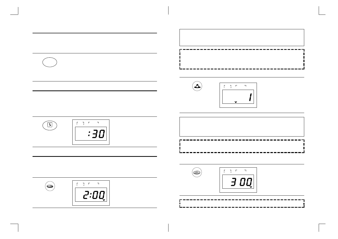 Speedy cook, One touch cooking | Daewoo KOR-810P User Manual | Page 9 / 11