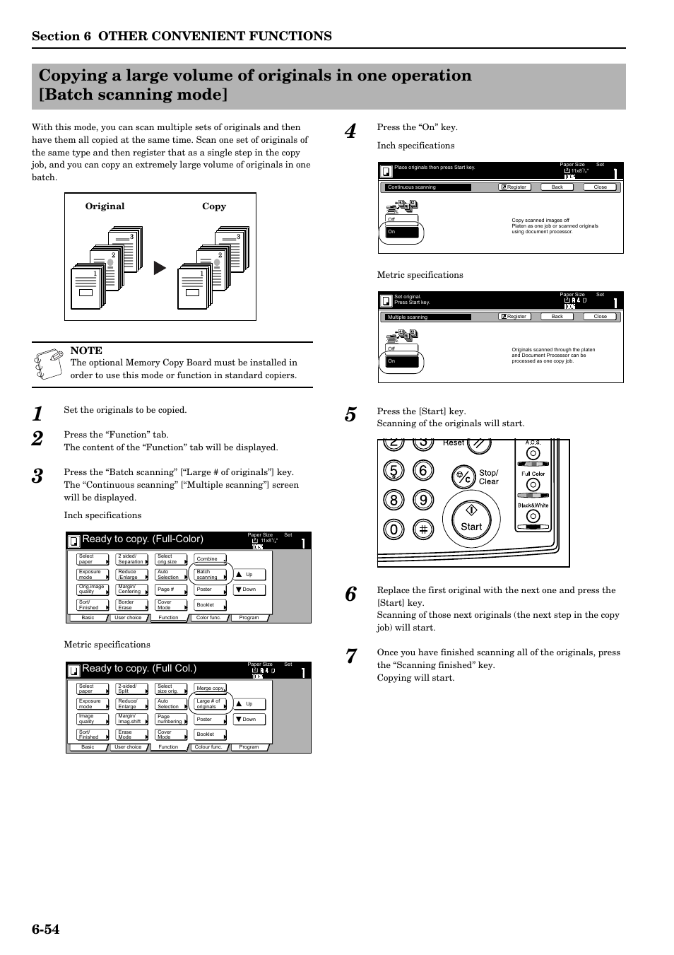 Ready to copy. (full-color), Ready to copy. (full col.) | TA Triumph-Adler DCC 2526 User Manual | Page 102 / 311