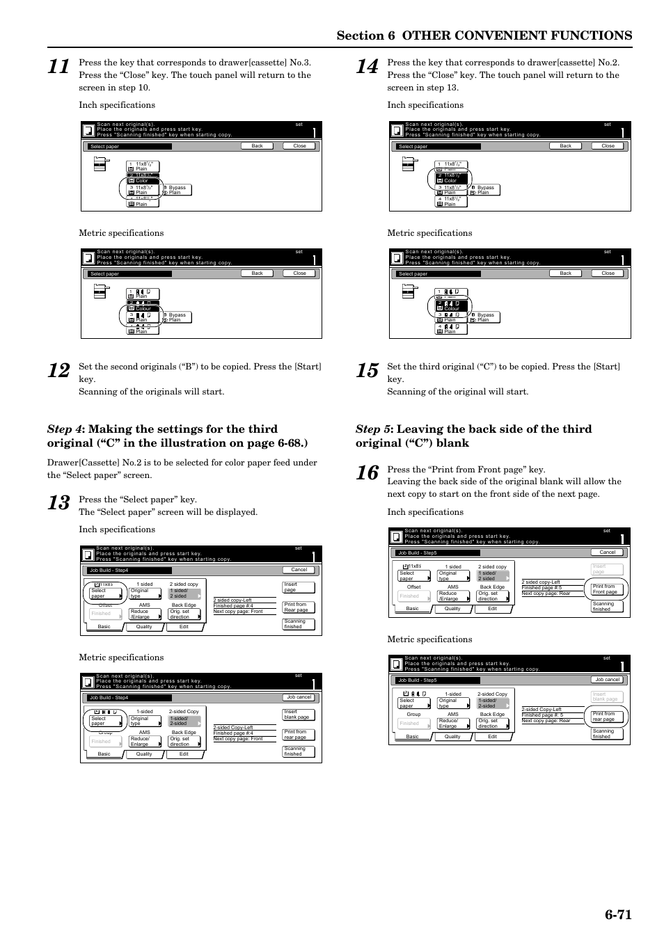 TA Triumph-Adler DCC 2526 User Manual | Page 119 / 311
