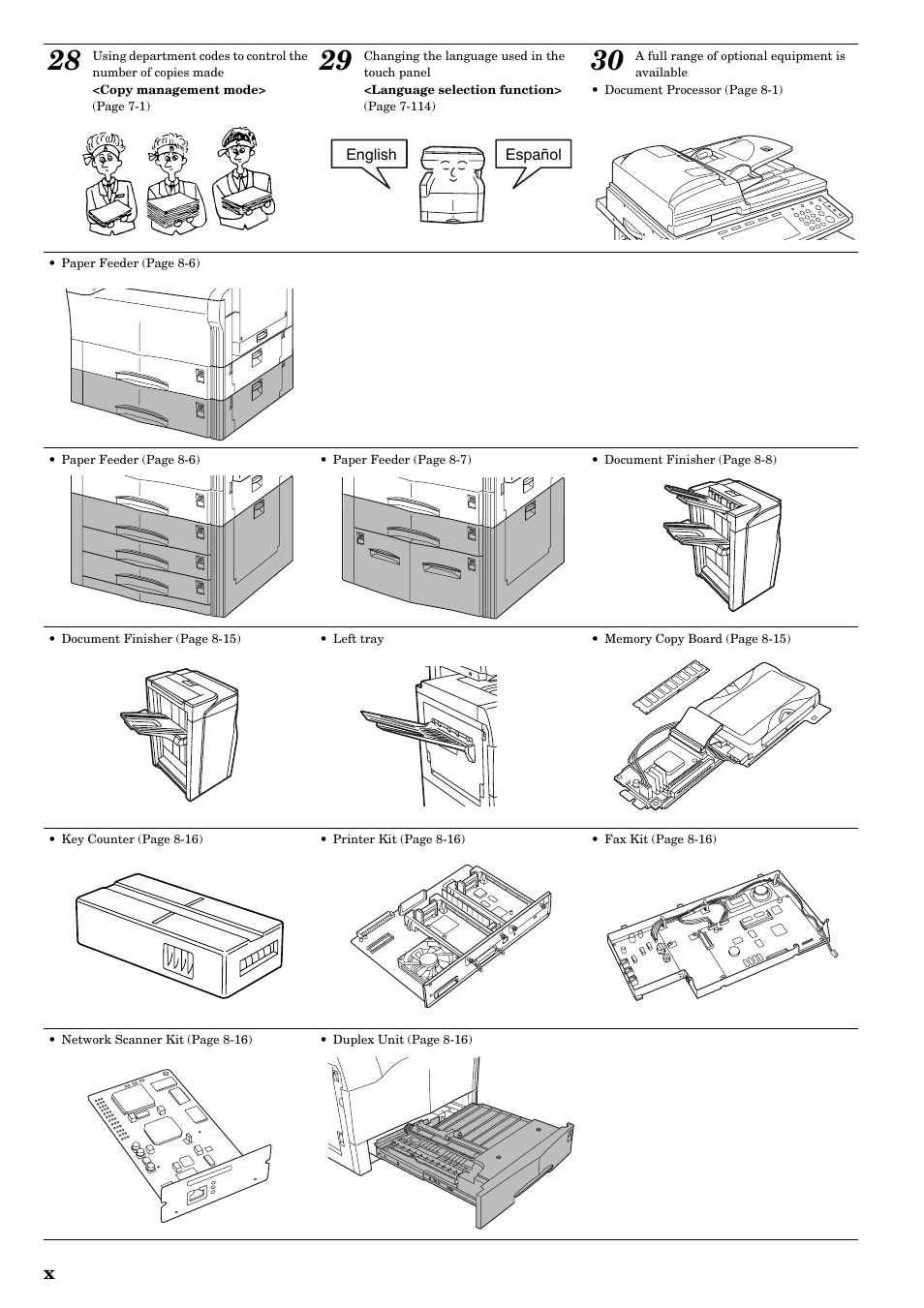 TA Triumph-Adler DCC 2526 User Manual | Page 12 / 311