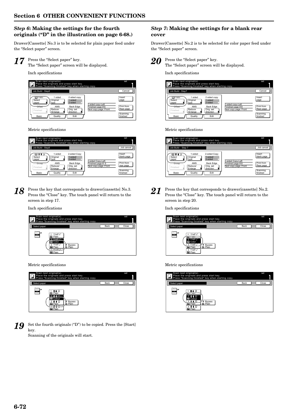 TA Triumph-Adler DCC 2526 User Manual | Page 120 / 311