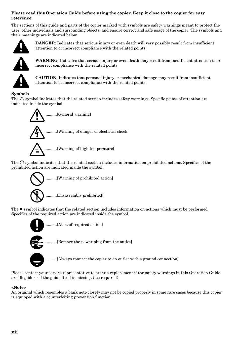 TA Triumph-Adler DCC 2526 User Manual | Page 14 / 311