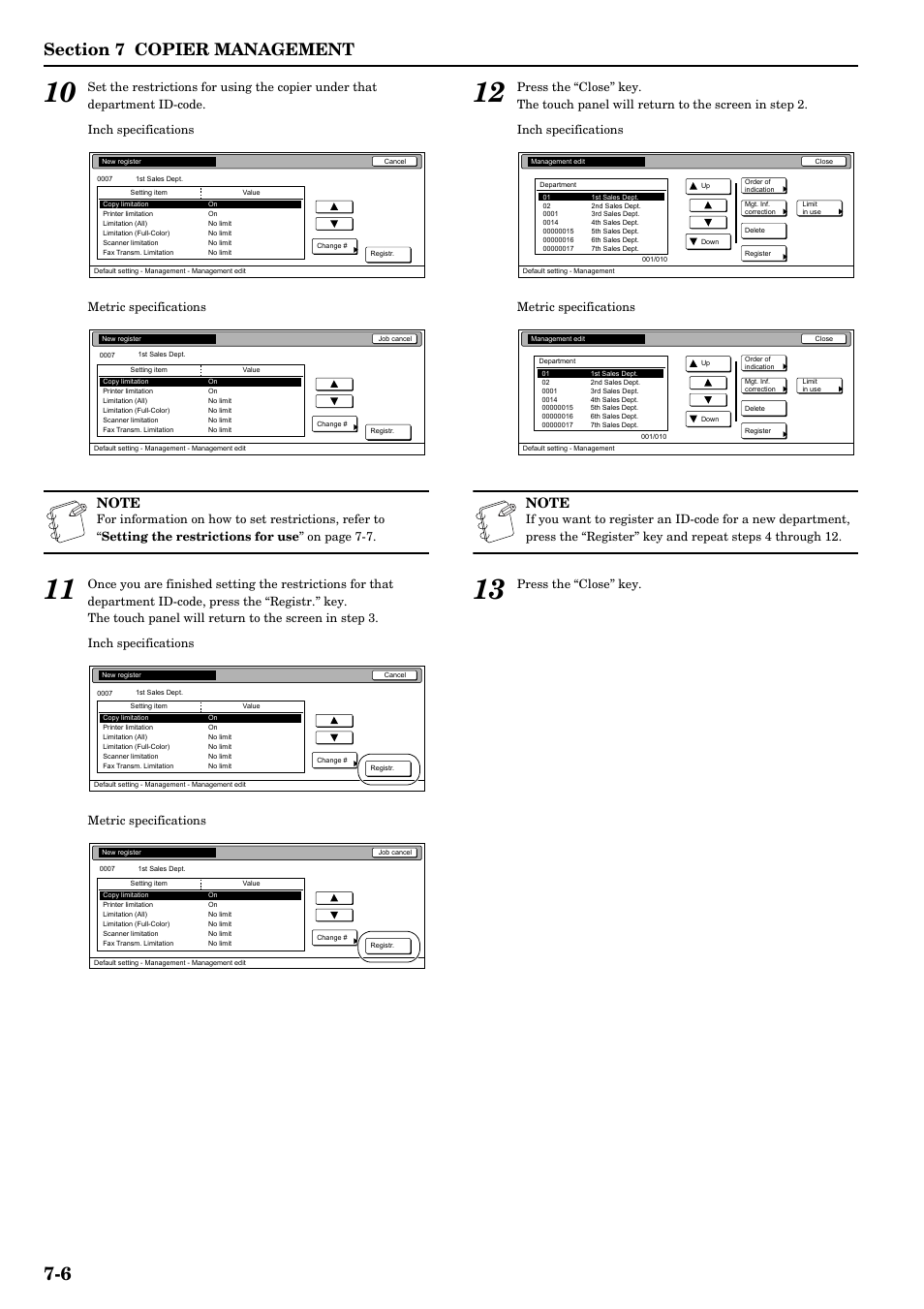 TA Triumph-Adler DCC 2526 User Manual | Page 142 / 311