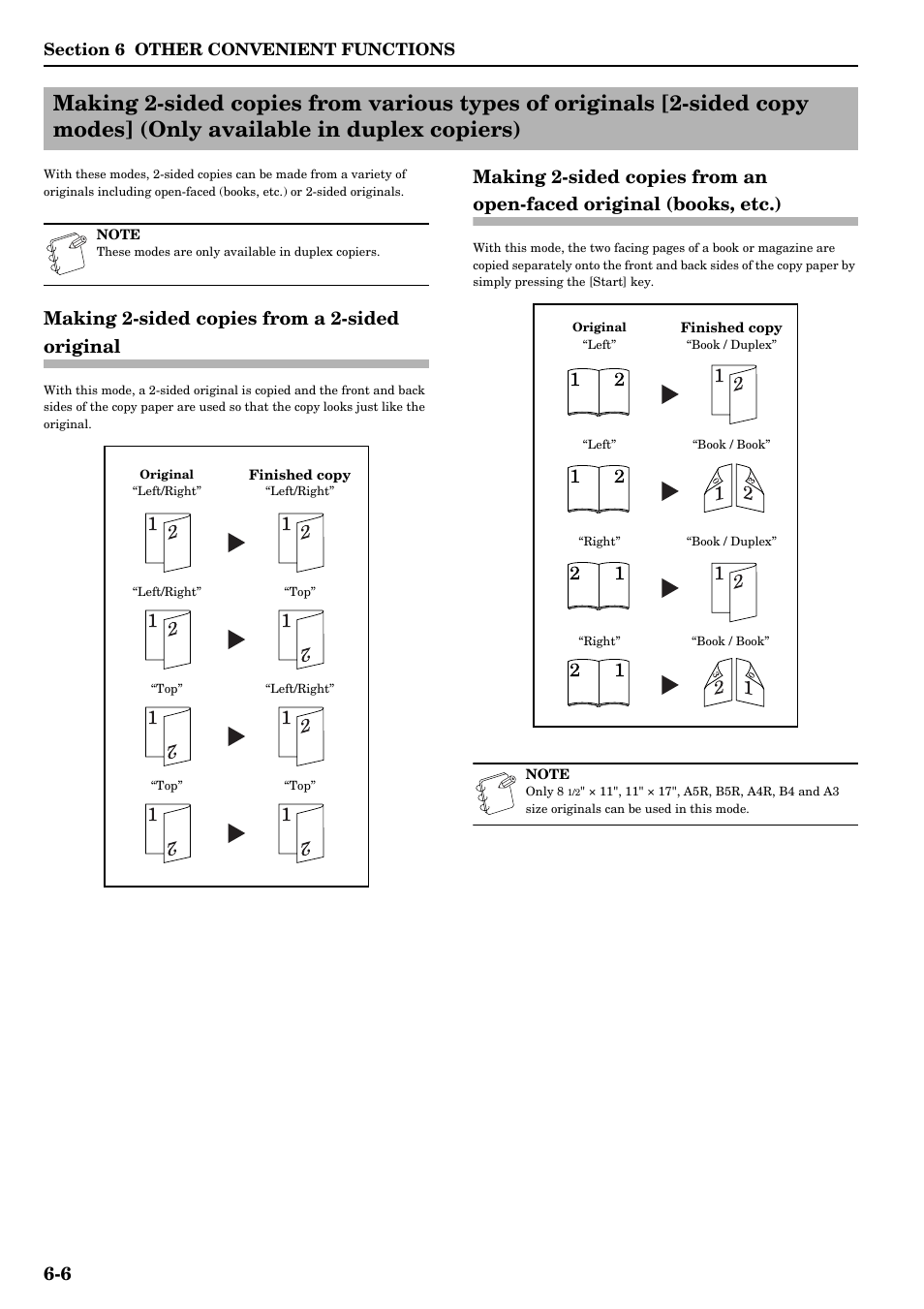 Making 2-sided copies from a 2-sided original | TA Triumph-Adler DCC 2526 User Manual | Page 54 / 311