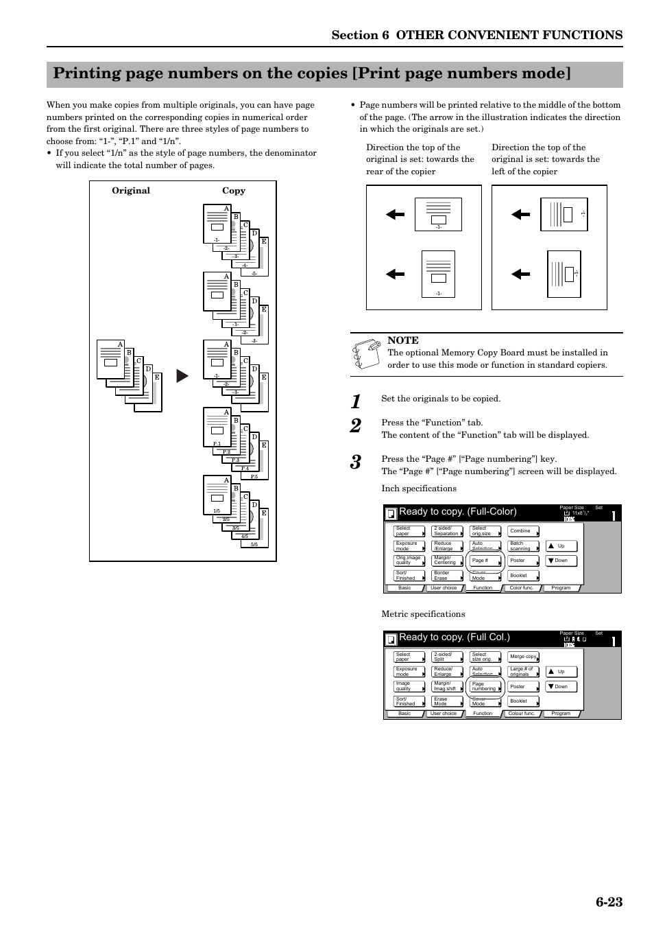 Ready to copy. (full-color), Ready to copy. (full col.) | TA Triumph-Adler DCC 2526 User Manual | Page 71 / 311