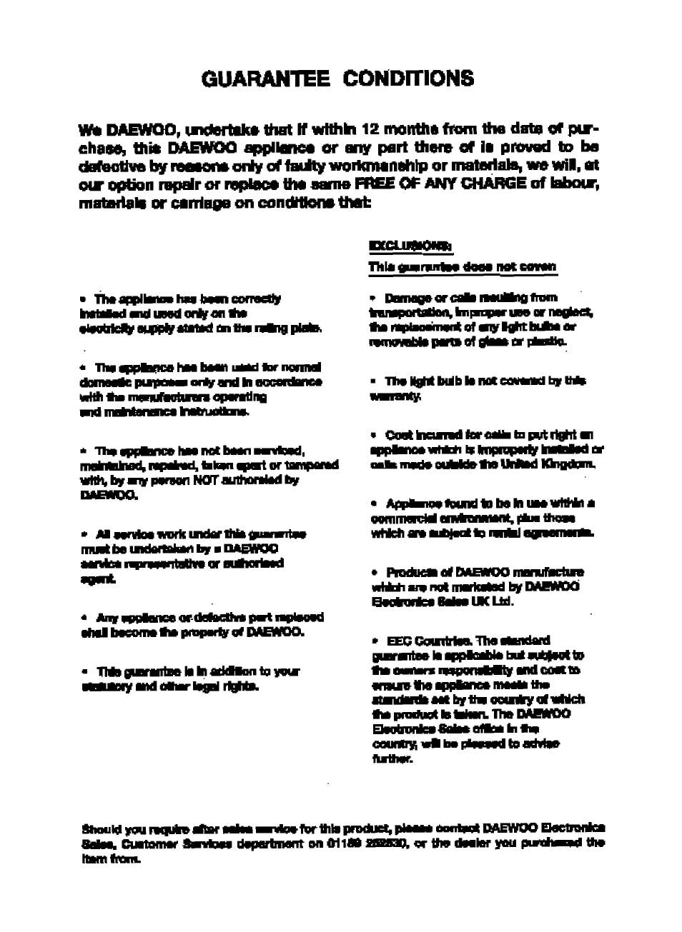Daewoo ERF-36.A User Manual | Page 11 / 64