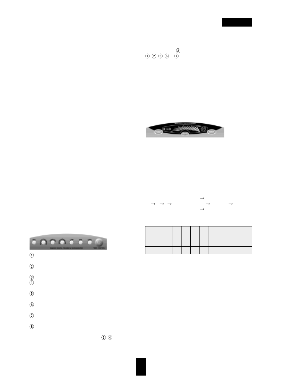 Español | Daewoo ERF-36.A User Manual | Page 17 / 64