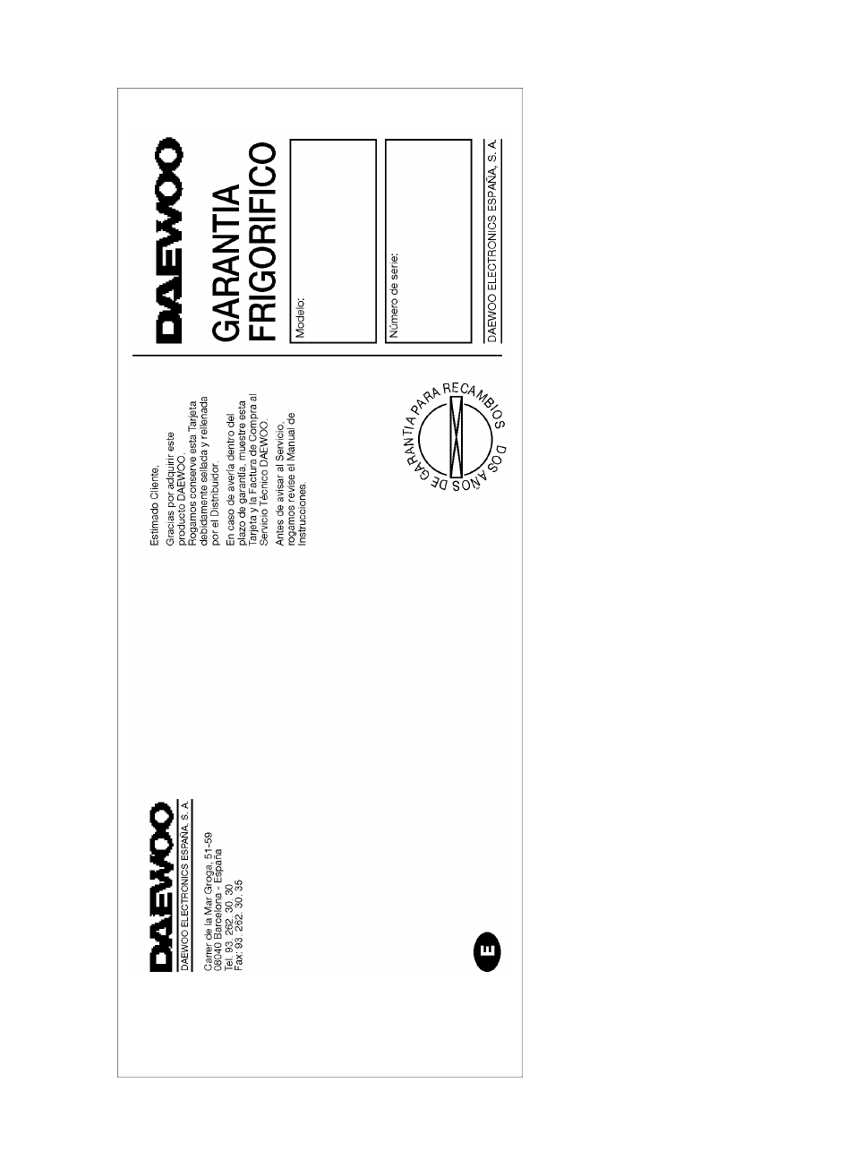 Daewoo ERF-36.A User Manual | Page 21 / 64