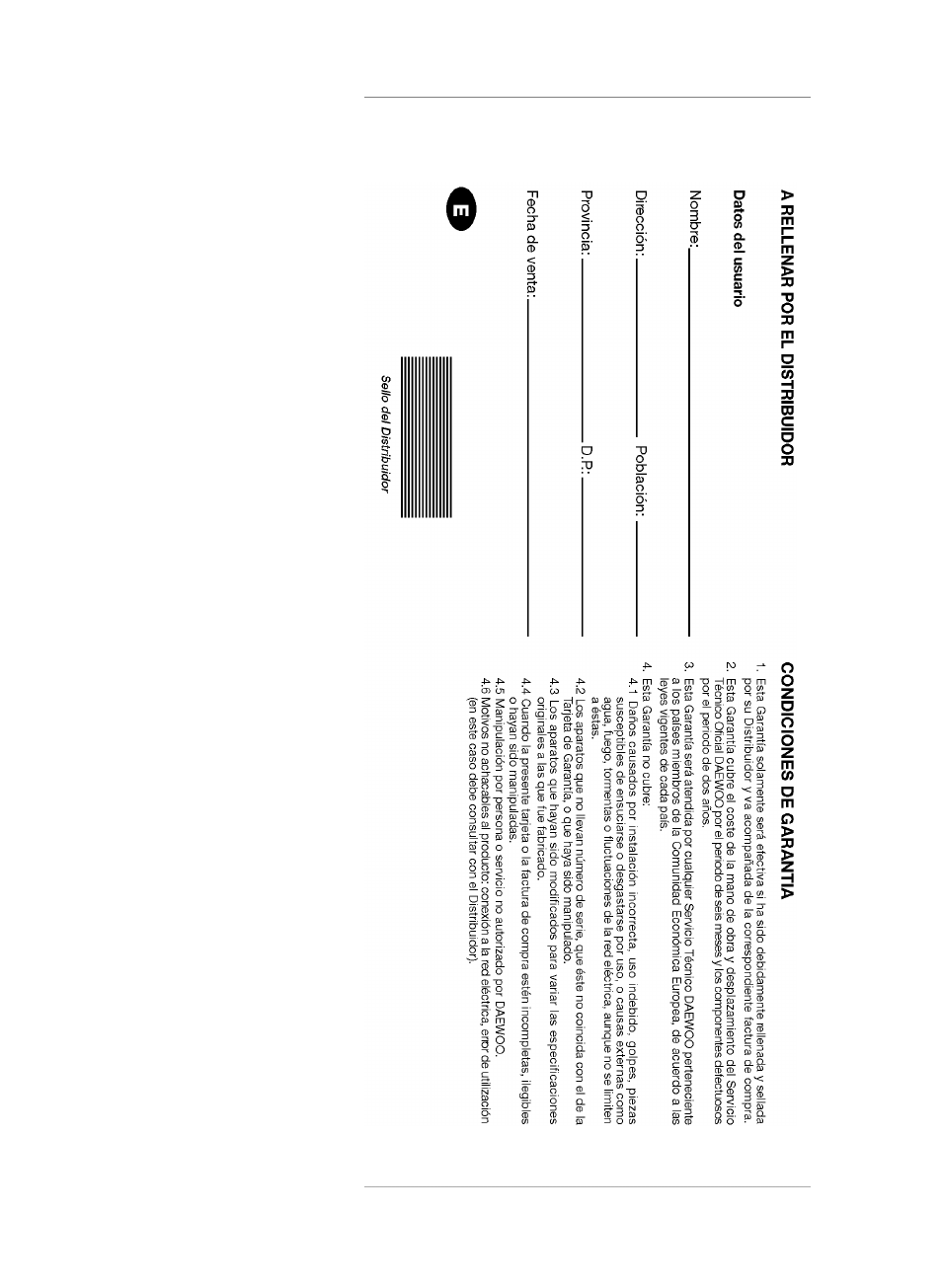 Daewoo ERF-36.A User Manual | Page 22 / 64