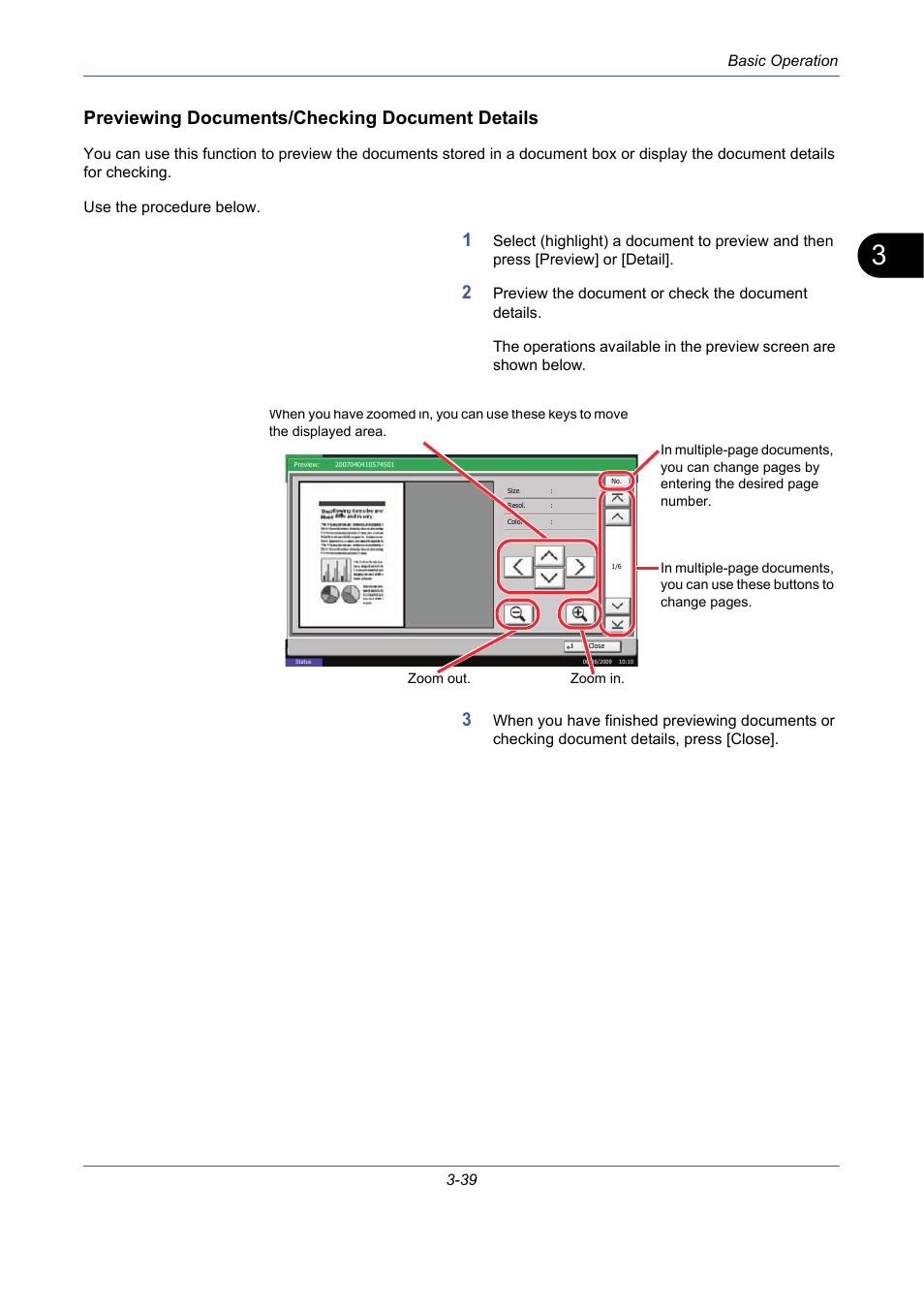 Previewing documents/checking document details | TA Triumph-Adler DCC 2725 User Manual | Page 111 / 436