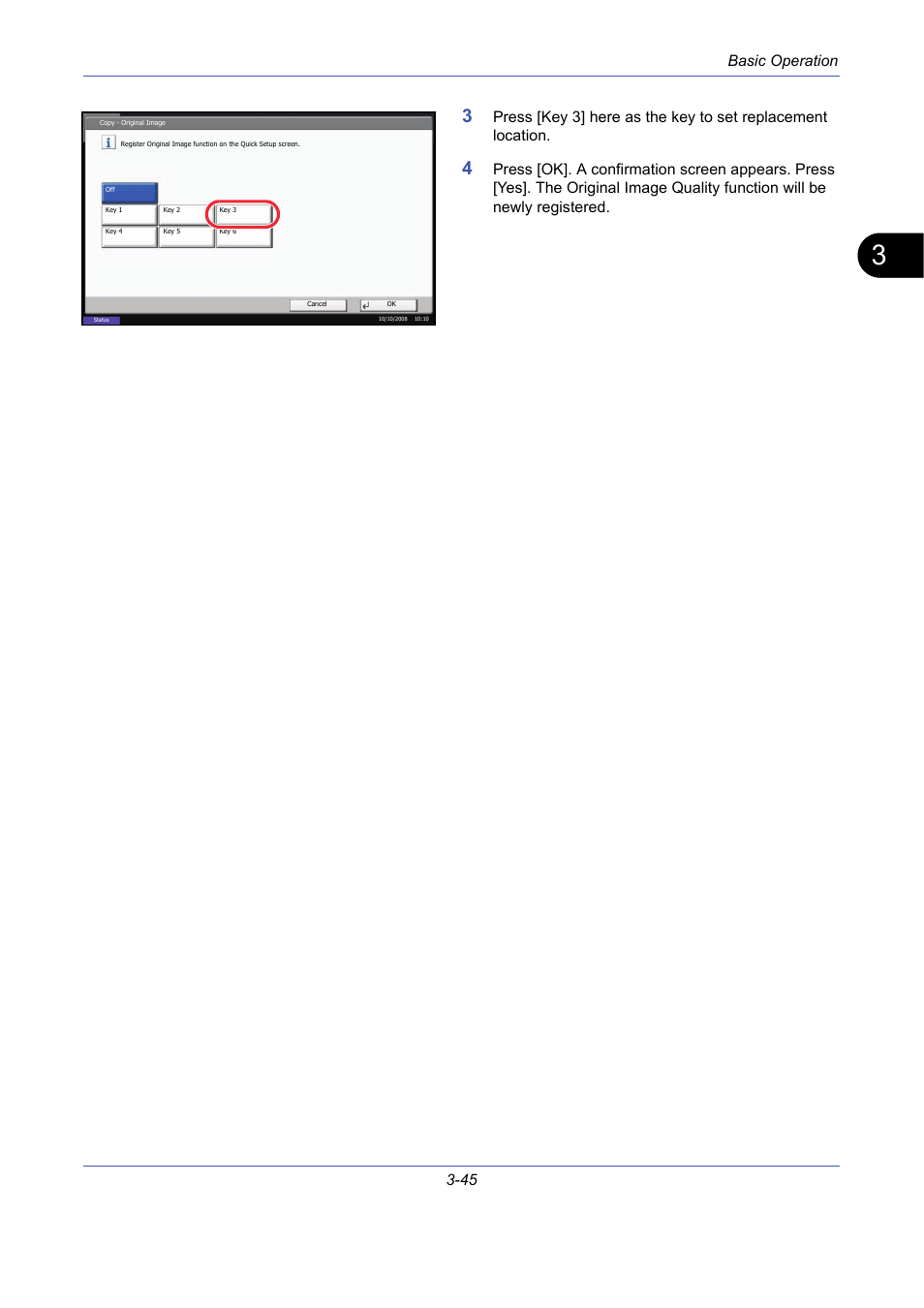Basic operation 3-45 | TA Triumph-Adler DCC 2725 User Manual | Page 117 / 436