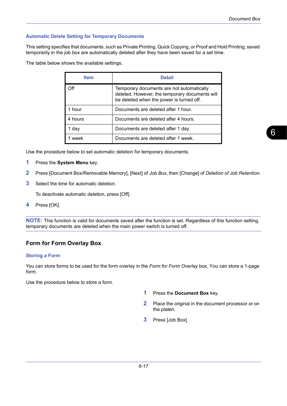 Form for form overlay box | TA Triumph-Adler DCC 2725 User Manual | Page 217 / 436