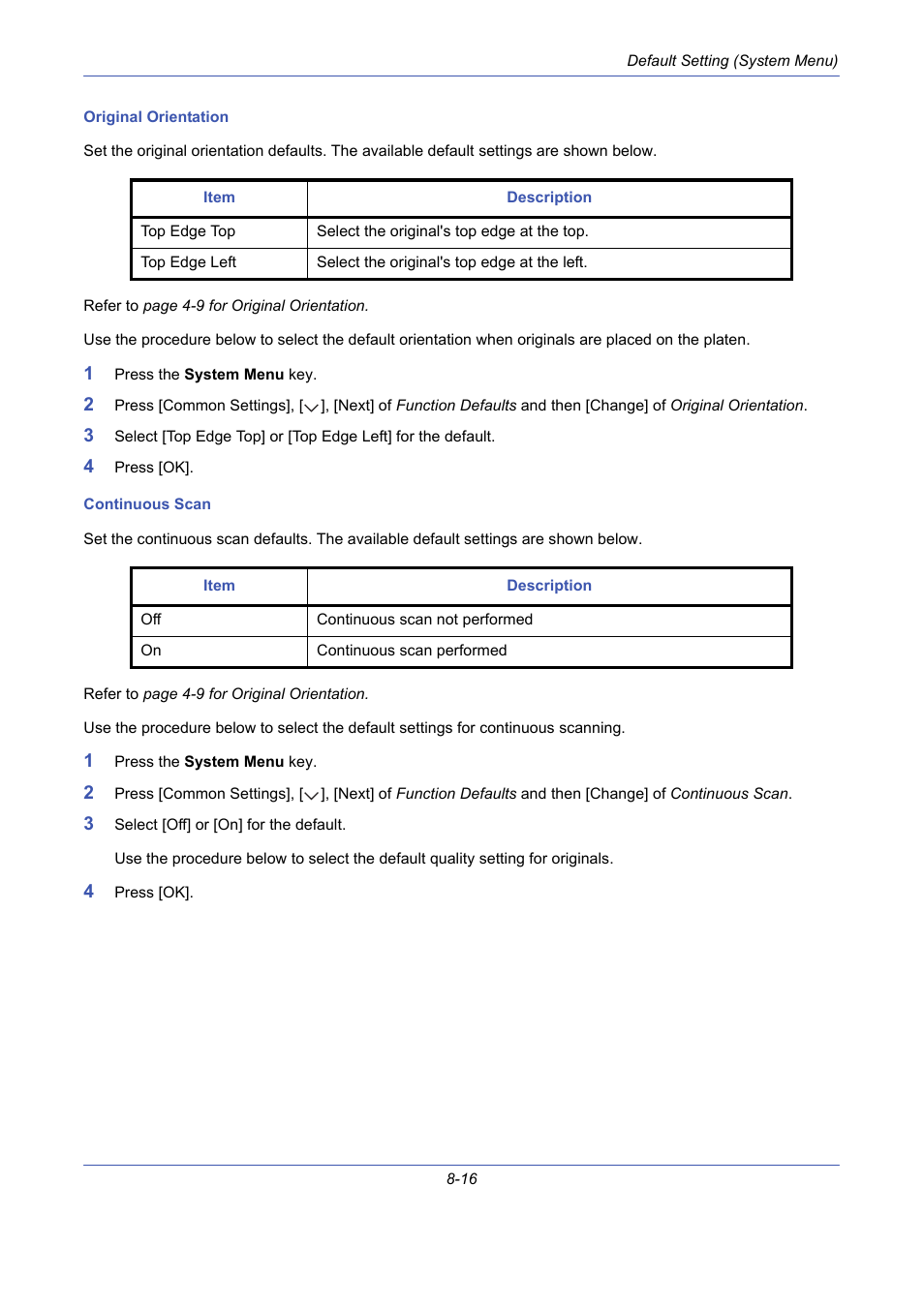 TA Triumph-Adler DCC 2725 User Manual | Page 256 / 436