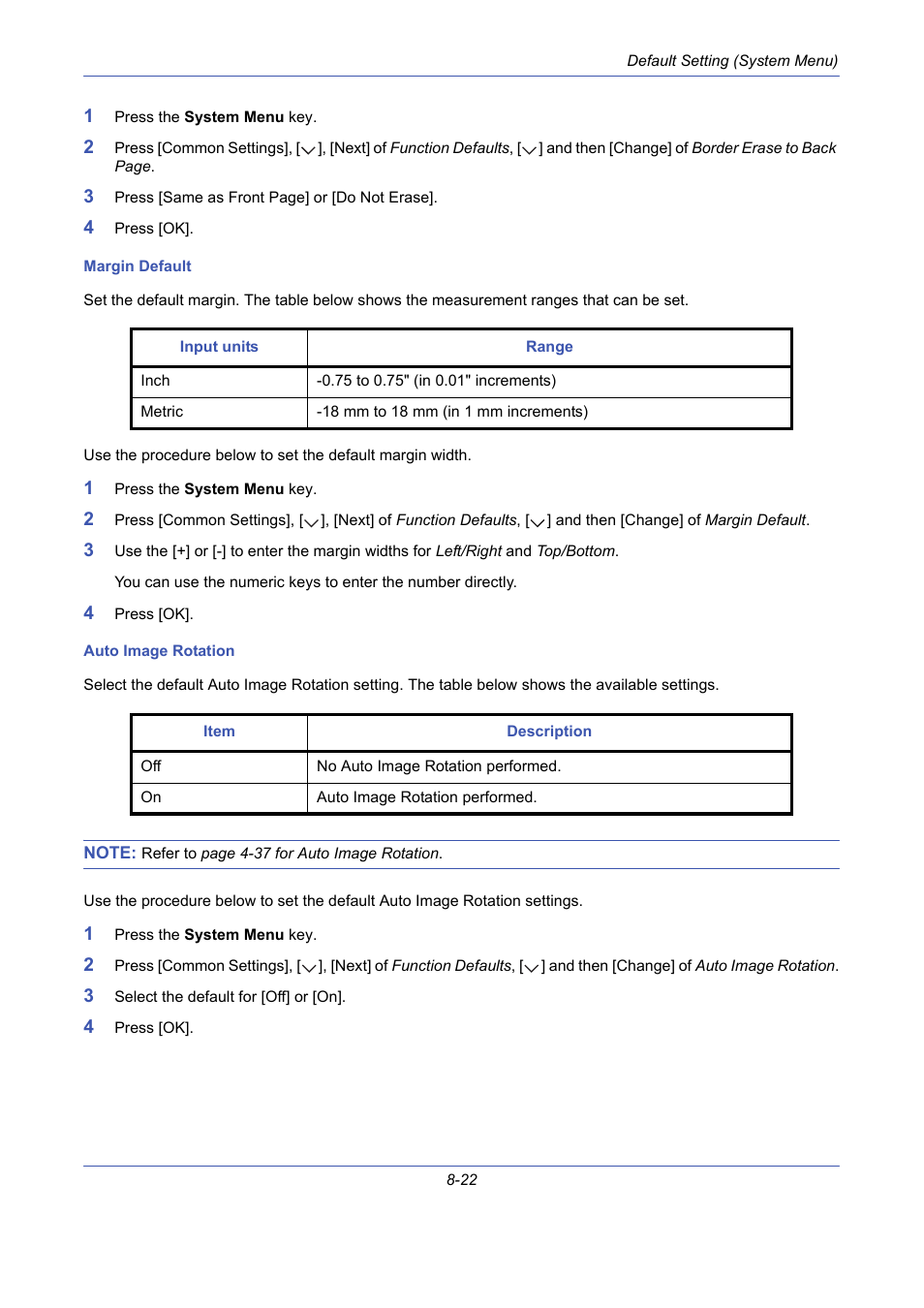 TA Triumph-Adler DCC 2725 User Manual | Page 262 / 436