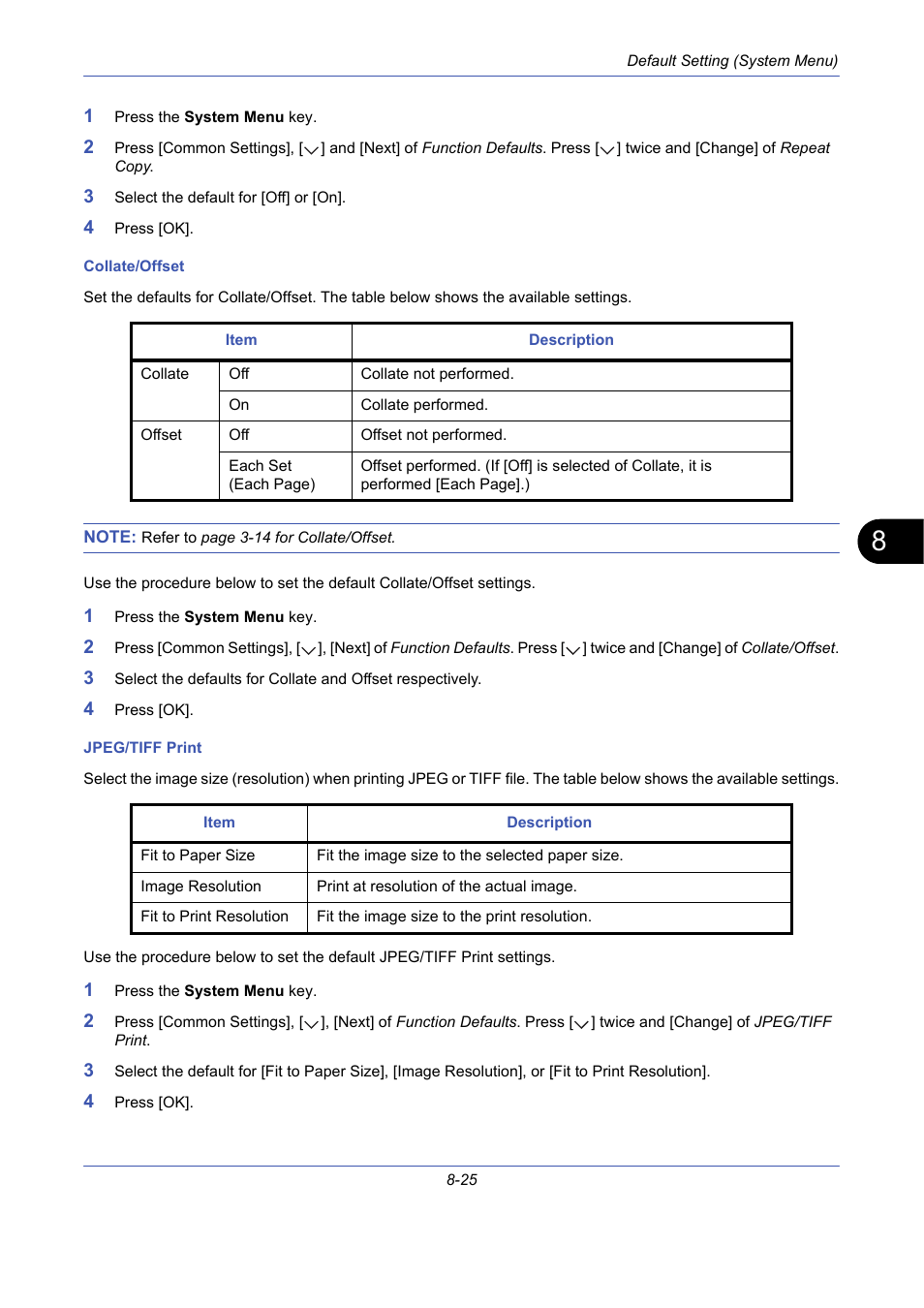 TA Triumph-Adler DCC 2725 User Manual | Page 265 / 436