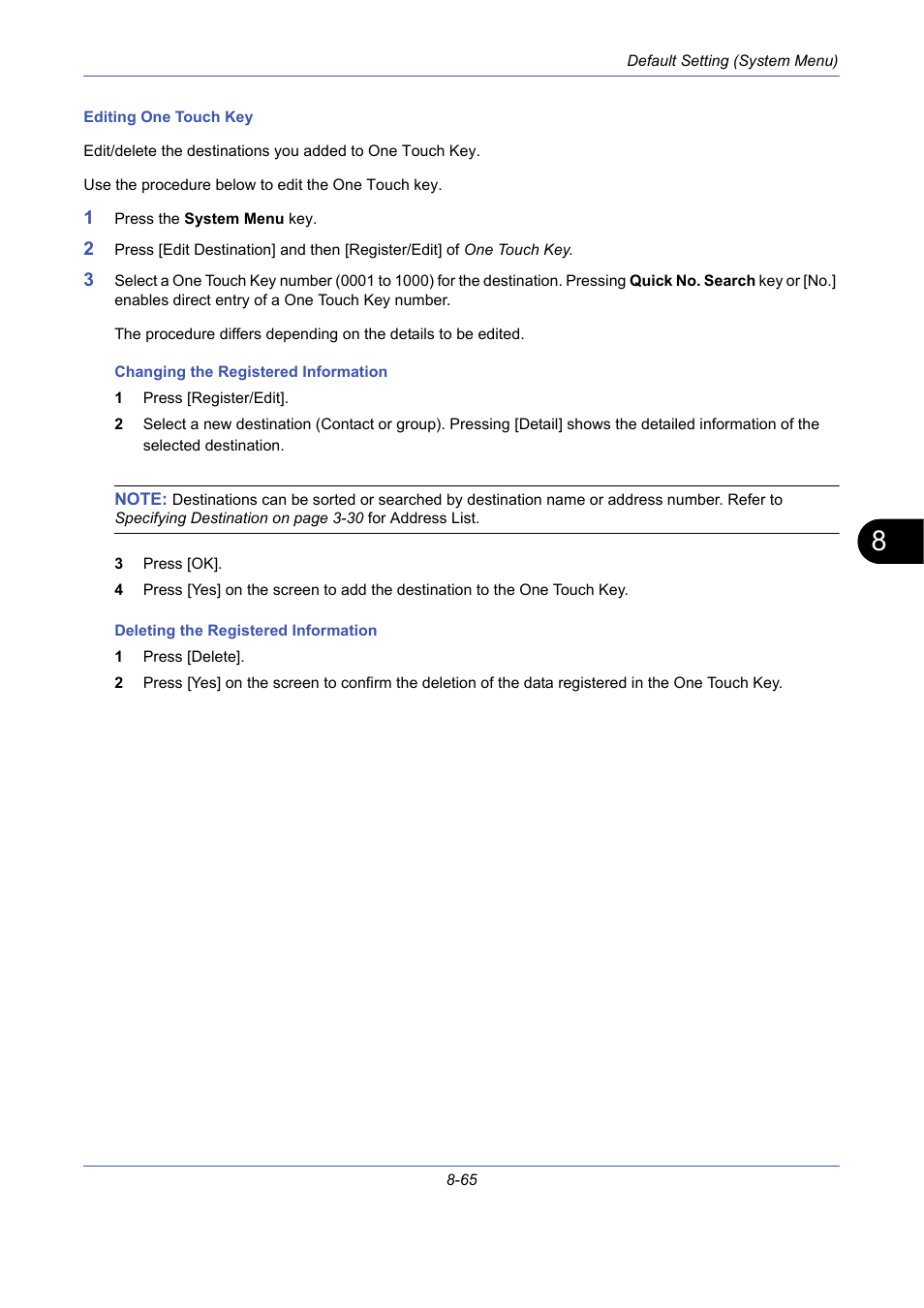 TA Triumph-Adler DCC 2725 User Manual | Page 305 / 436