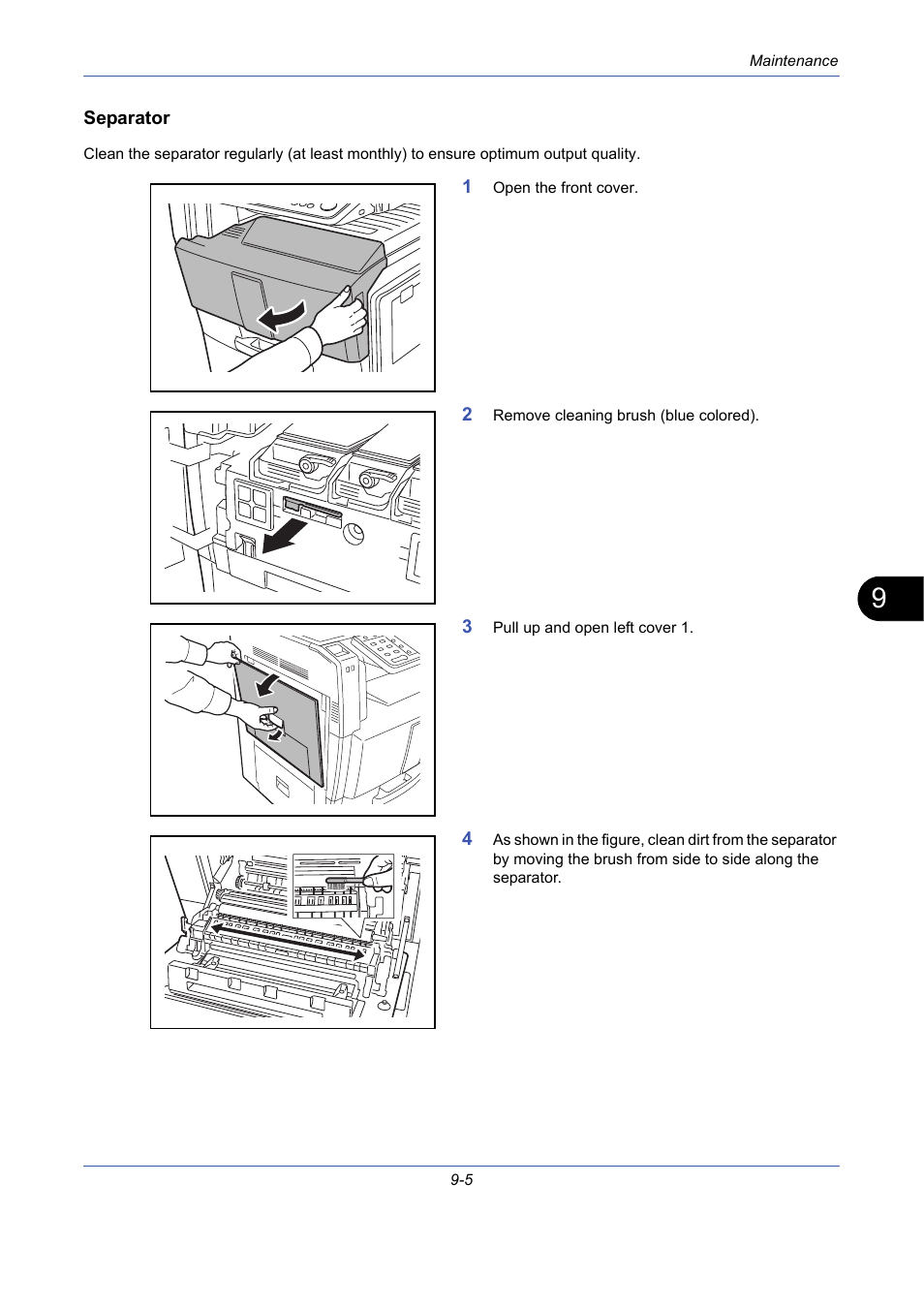 Separator | TA Triumph-Adler DCC 2725 User Manual | Page 329 / 436